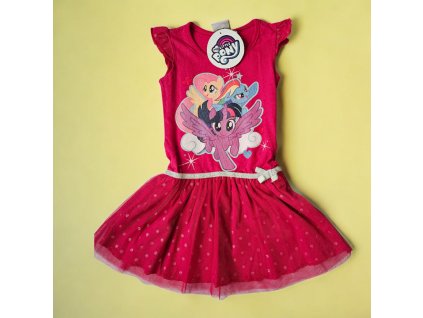 Šaty My little pony tmavé