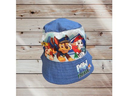 Chlapecký klobouk paw patrol (světle modrý)