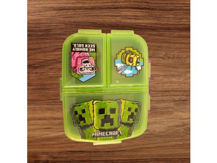 Box na svačinu Minecraft - 4 KOMORY!