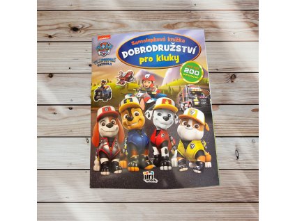 Samolepková knížka pro kluky