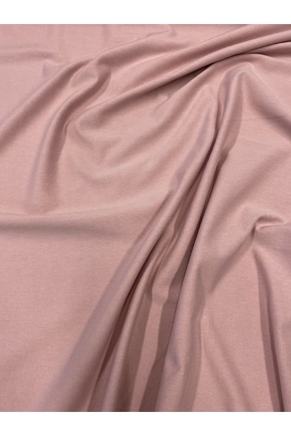 Tričkovina bavlněná starorůžová