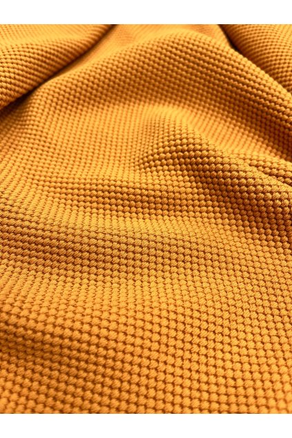 Bavlněná vaflovina okrová