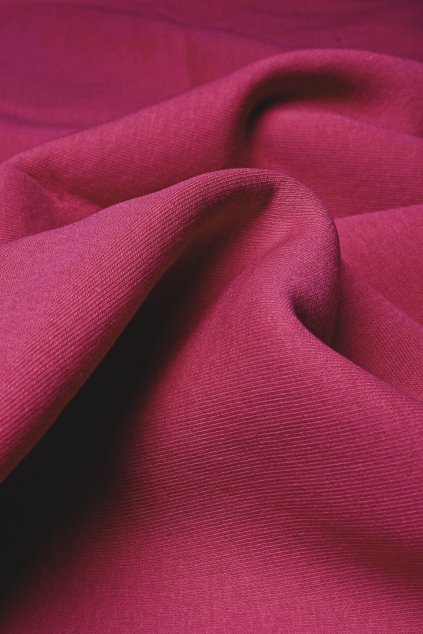 Mauve růžová počesaná teplákovina 320g
