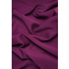 Temně fialová počesaná teplákovina 320g