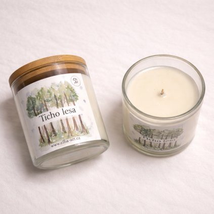 Svíčka Ticho lesa