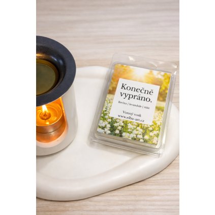 Vonný vosk Konečně vypráno