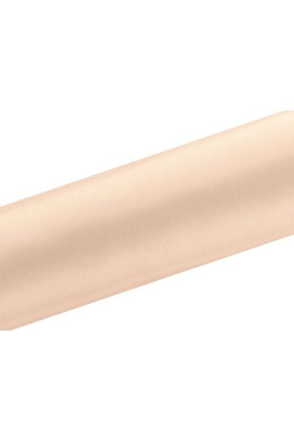 satén světle broskvový 16cm
