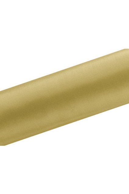 satén zlatý 16cm