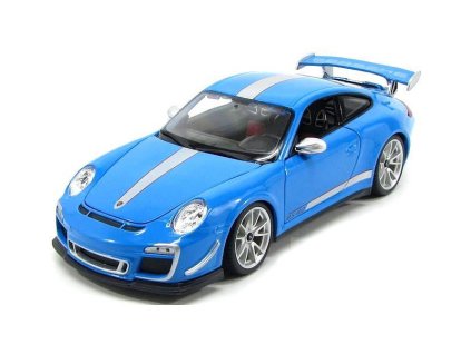 Bburago Plus Porsche 911 GT3 RS 4.0 1:18 modrá - BB18-11036B