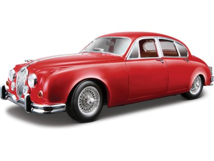 Bburago Jaguar Mark II 1959 1:18 červená - BB18-12009