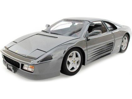 Bburago Ferrari 348ts 1:18 stříbrná - BB18-16006S