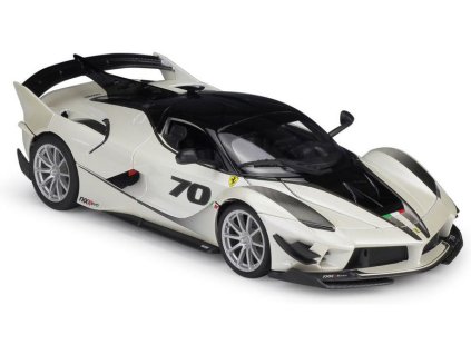 Bburago Ferrari FXX-K EVO No.70 1:18 bílá/černá - BB18-16012