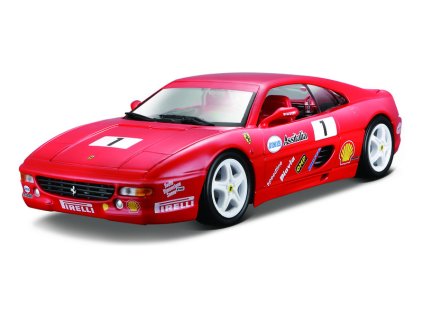 Bburago Ferrari F355 Challenge 1:24 červená - BB18-26306