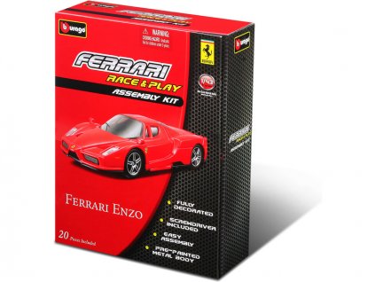 Bburago stavebnice aut Ferrari 1:43 (sada 12ks) - BB18-35200