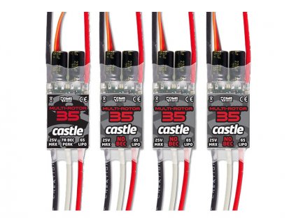 Castle sada regulátorů pro drony QuadPack 35 - CC-010-0125-00