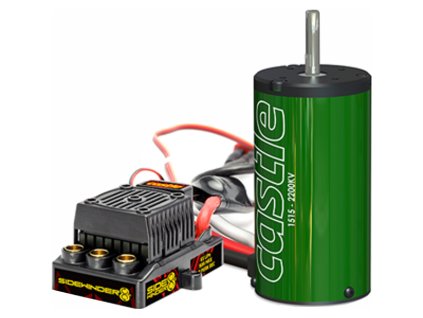 Castle motor 1515B 2200ot/V, reg. Sidewinder 8 - CC-010-0139-00