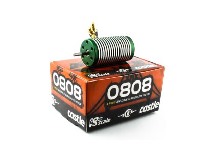 Castle motor 0808 5300ot/V, reg. Mamba Micro X - CC-010-0147-02