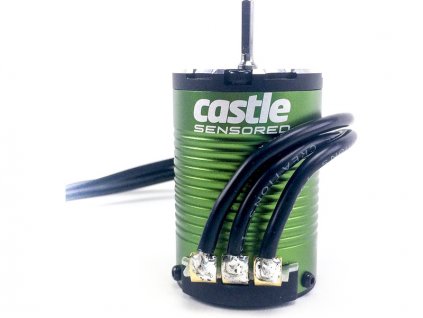Castle motor 1410 3800ot/V senzored, hřídel 3.17mm - CC-060-0065-00