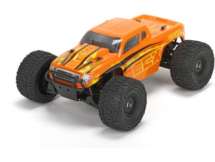 ECX Ruckus 1:18 4WD RTR oranžový - ECX01000IT2