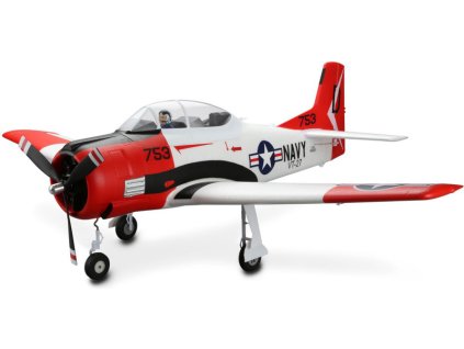 E-flite T-28 Trojan 1.2m AS3X BNF Basic - EFL8350