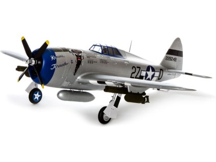 E-flite P-47 Razorback 1.2m SAFE Select BNF Basic - EFL8450