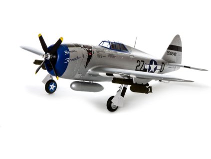 E-flite P-47 Razorback 1.2m SAFE Select BNF Basic - EFL8450