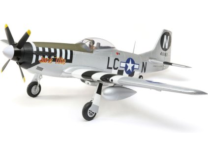 E-flite P-51D Mustang 1.2m SAFE Select BNF Basic - EFL8950