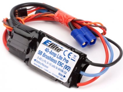 E-flite regulátor střídavý 40A PRO SBEC - EFLA1040LB