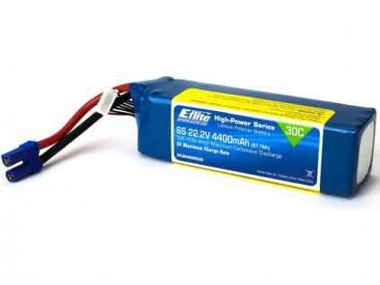 E-flite LiPo 22.2V 4400mAh 30C EC5 - EFLB44006S30