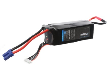 E-flite LiPo Thrust VSI 22.2V 5000mAh 40C EC5 - EFLB50006S40