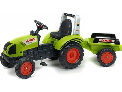 FALK - Šlapací traktor Claas Arion 430 s vlečkou - FA-1040AB