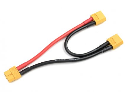 Sériový Y-kabel XT-60 12AWG 12cm - GF-1321-015