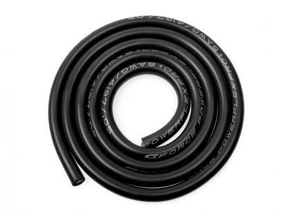 Kabel se silikonovou izolací Powerflex 8AWG černý (1m) - GF-1341-011