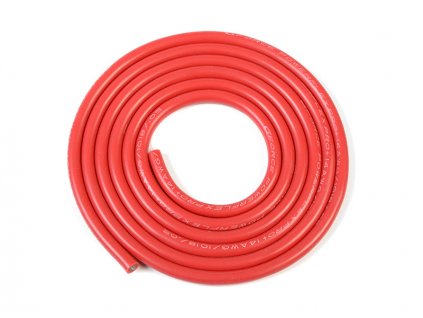 Kabel se silikonovou izolací Powerflex 14AWG červený (1m) - GF-1341-040