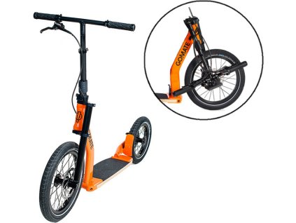 Go!Mate koloběžka stæp TR1 se zadní brzdou oranžová - GOM016111OR