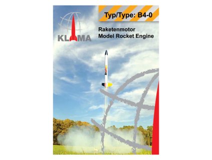 Klima raketový motor B4-0 EL (6ks) - KL-0250