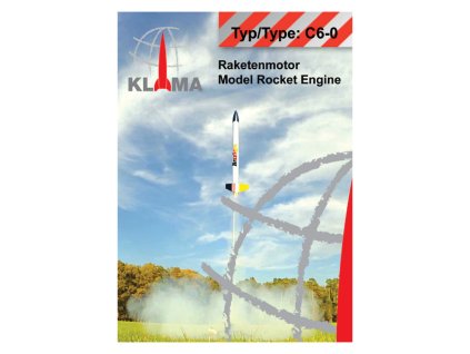Klima raketový motor C6-0 EL (6ks) - KL-0370