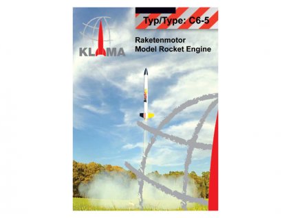 Klima raketový motor C6-5 EL (6ks) - KL-0375