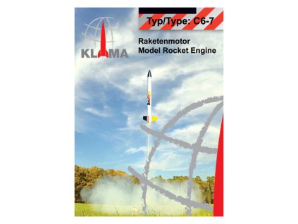 Klima raketový motor C6-7 EL (6ks) - KL-0377