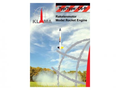 Klima raketový motor C6-P EL (6ks) - KL-0379
