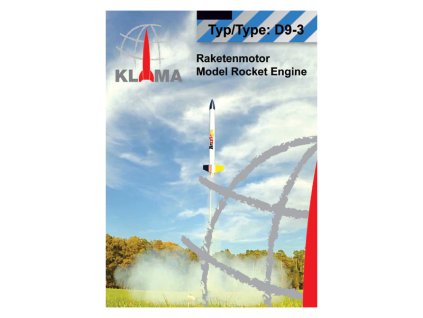 Klima raketový motor D9-3 EL (6ks) - KL-0403