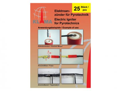 Klima elektrický palník (25ks) - KL-7002