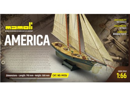 MAMOLI America 1851 1:66 kit - KR-21726