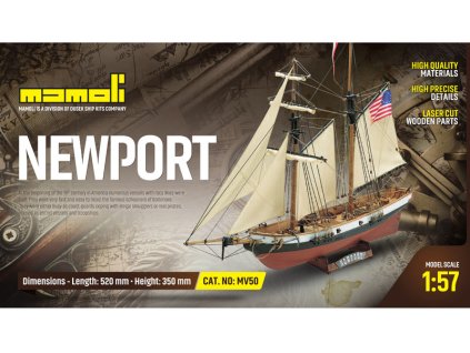 MAMOLI Newport 1:57 kit - KR-21750