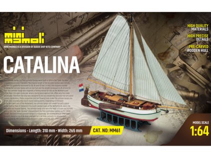 MINI MAMOLI Catalina 1:64 kit - KR-21861