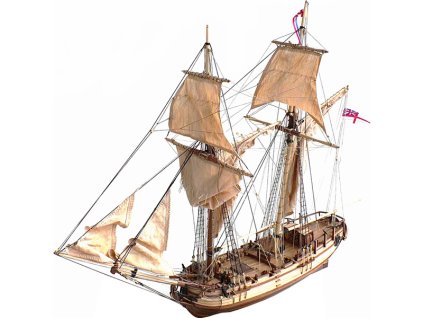 CONSTRUCTO Halifax škuner 1768 1:35 kit - KR-23826