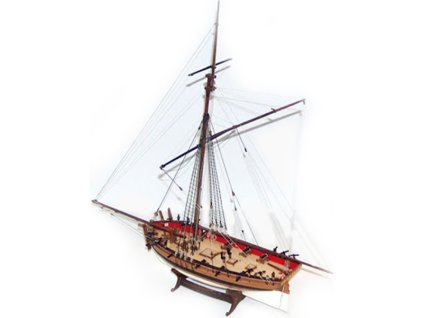 CALDERCRAFT H.M. Sherbourne kutr 18. století 1:64 kit - KR-29010