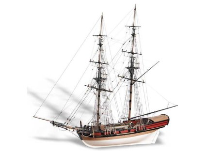 CALDERCRAFT H.M.B. Badger briga 1778 1:64 kit - KR-29017