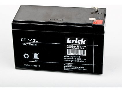 Krick Olověný akumulátor 12V 7Ah - KR-667261