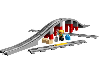 LEGO DUPLO - Doplňky k vláčku – most a koleje - LEGO10872